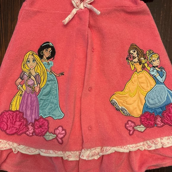 Disney Vintage Pink Hooded Swim Cover up - Picture 5 of 9